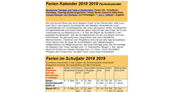 Desktop Screenshot of ferien-info.com